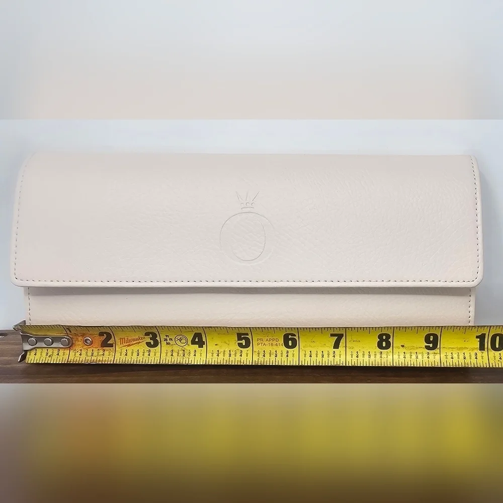 Pandora Unforgettable Moments Leather Travel Jewelry Case Clutch Wallet New READ
